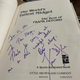 Frank Deford’s farewell gift to his staff, a copy of one of his books.